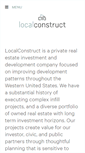 Mobile Screenshot of localconstruct.com