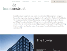 Tablet Screenshot of localconstruct.com